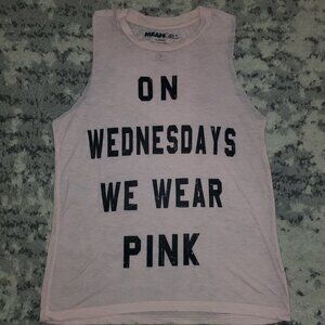 Mean Girls Wednesday Muscle Tee || XS || EUC